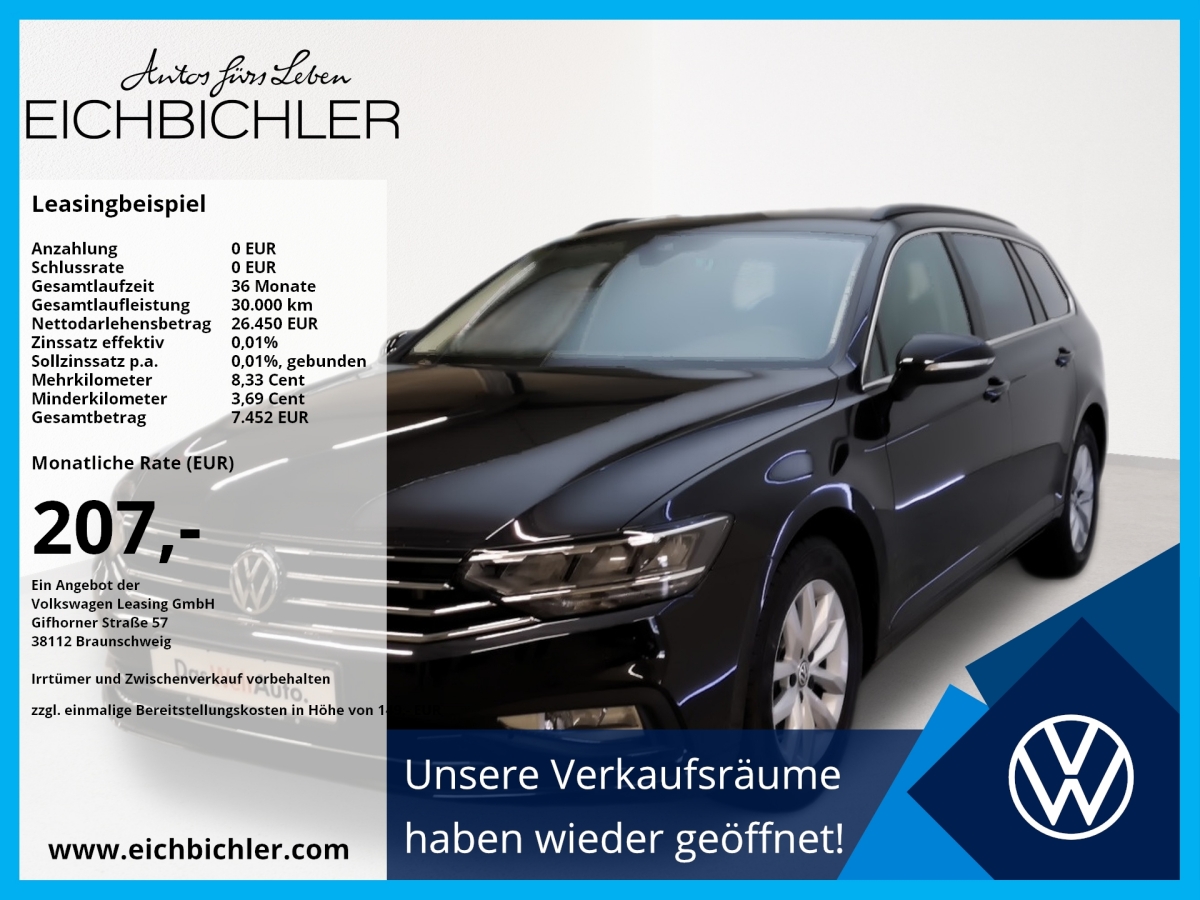 VW Passat B8  Variant 2.0 TDI SCR Business DSG