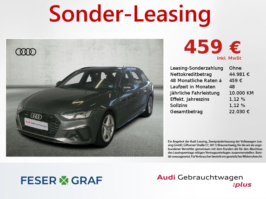 Audi A4 B9  Avant 45 TDI quattro tiptronic