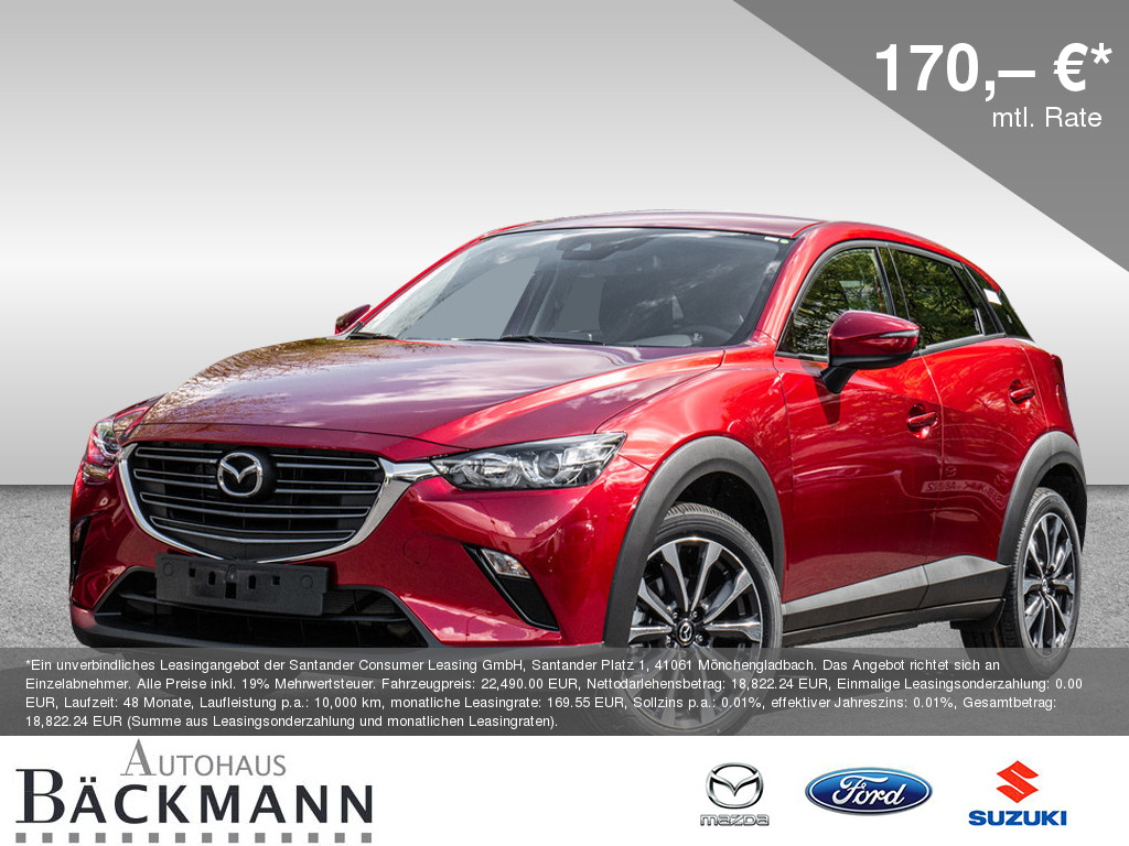 Mazda CX-3 SKYACTIV-G 120 AD'VANTAGE KLIMA PDC SHZ image