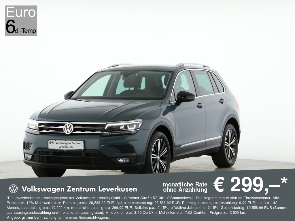 Volkswagen Tiguan 1.5 TSI "IQ.DRIVE" ab mtl. 299€¹ DSG NAVI LED HUD ASSIST (Nur bei Inzahlungnahme) image