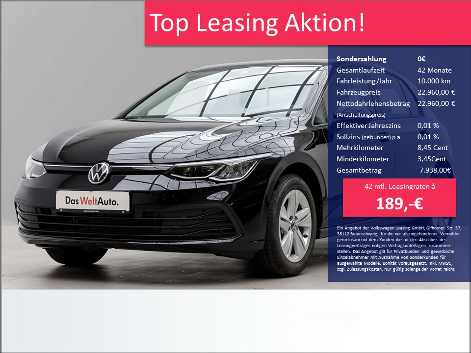 VW Golf VIII  1.5 TSI ACT Life