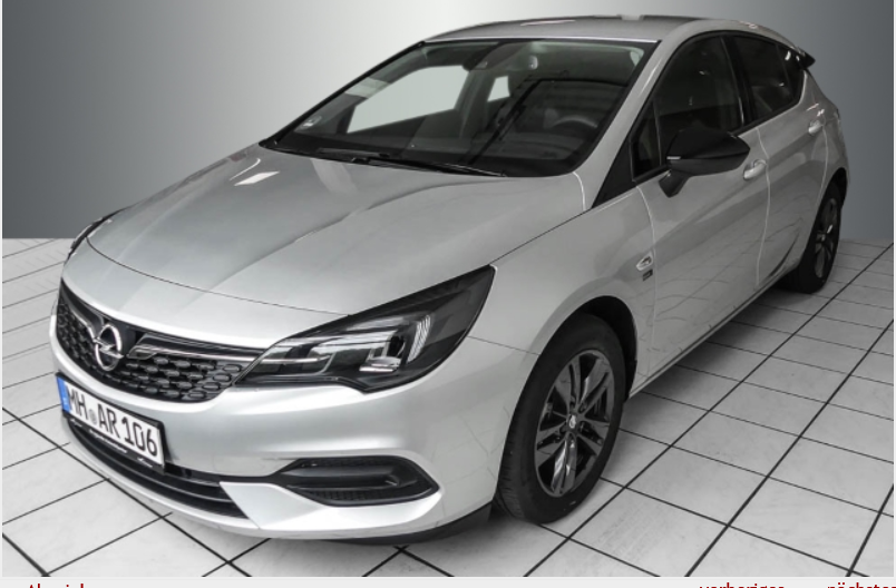 Opel Astra K  Sports Tourer 1.2 DI Turbo "120 Jahre"