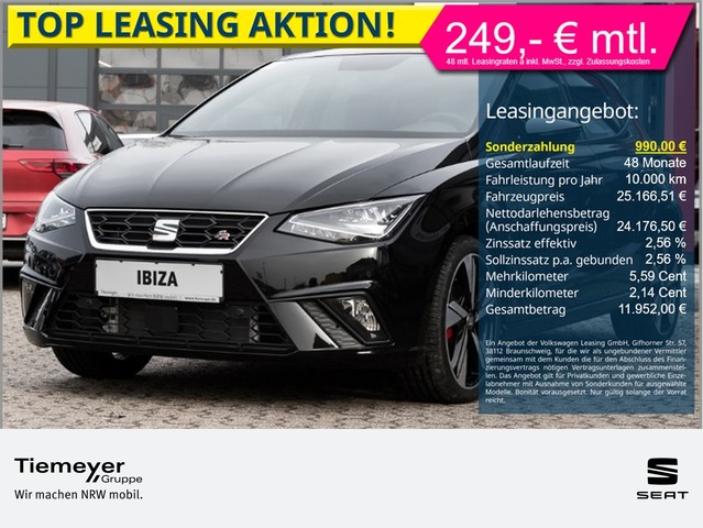 SEAT Ibiza KJ  1.0 TSI FR Black Edition DSG (7-Gang)