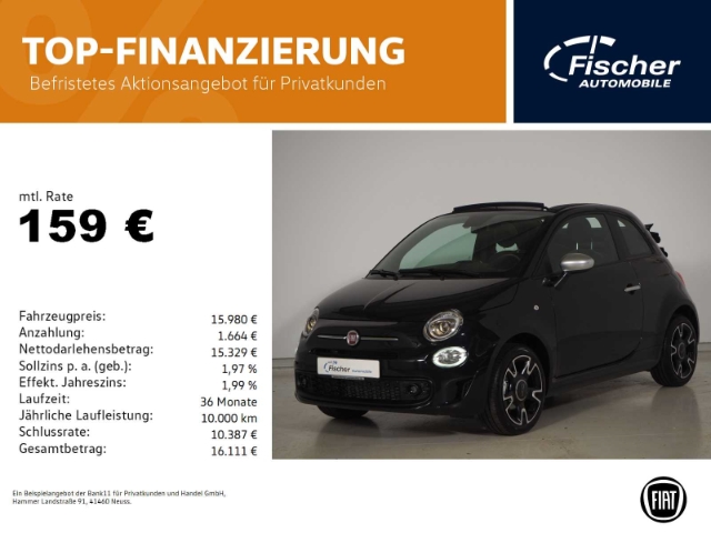 Fiat 500 312  1.2 8V Start&Stopp Rockstar Dualogic