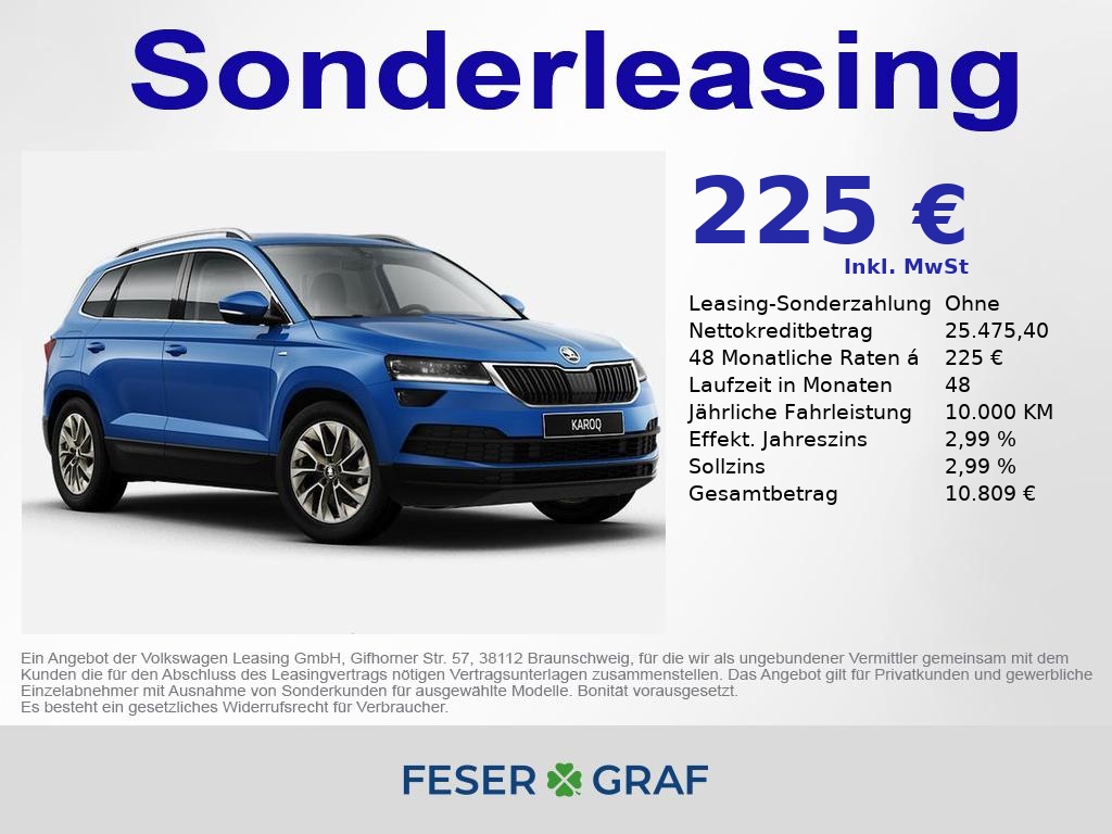 Skoda Karoq 1.5 TSI DSG Clever *frei konfigurierbar* image