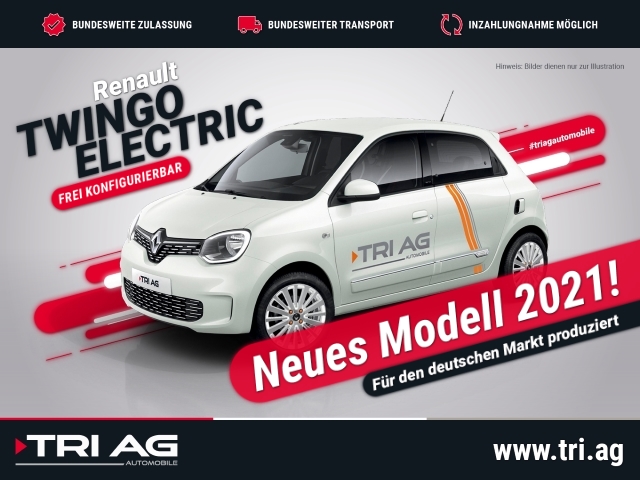 Renault Twingo Electric Zen inkl. Batterie und Bafa image