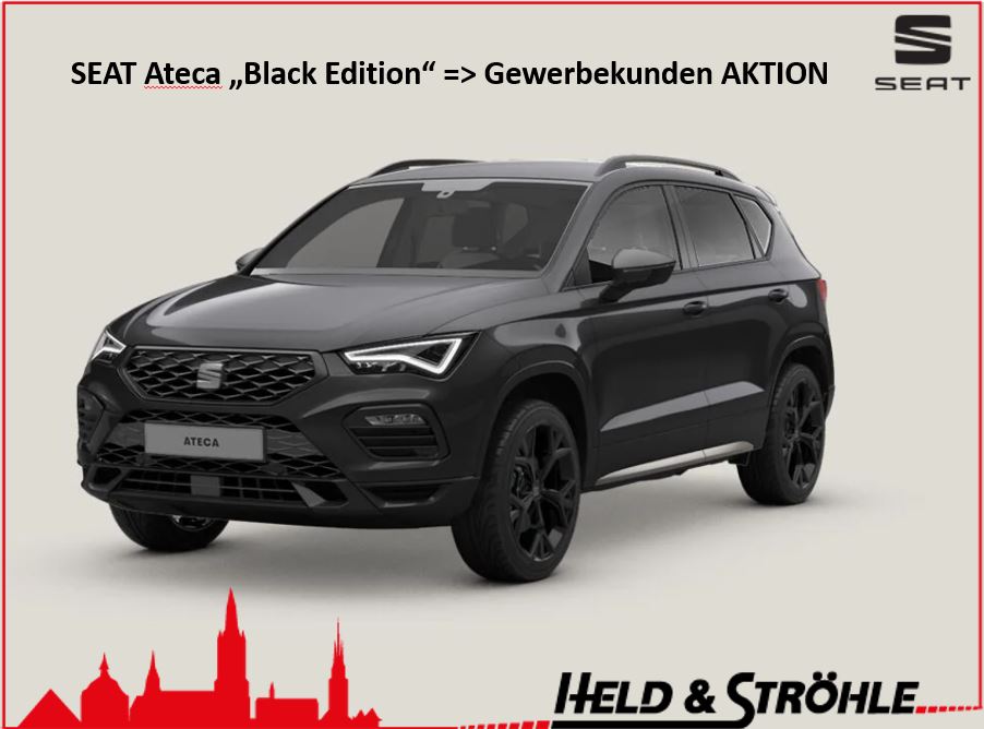 Seat Ateca FR 2.0 TDI 110 kW (150 PS) 6-Gang#Black Edition#Gewerbekunden#frei Konfigurierbar image