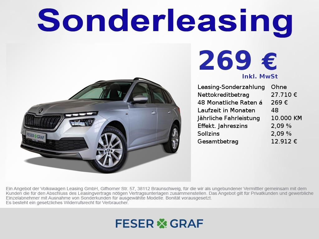 Skoda Kamiq 1.Generation  1.0 TSI Clever DSG