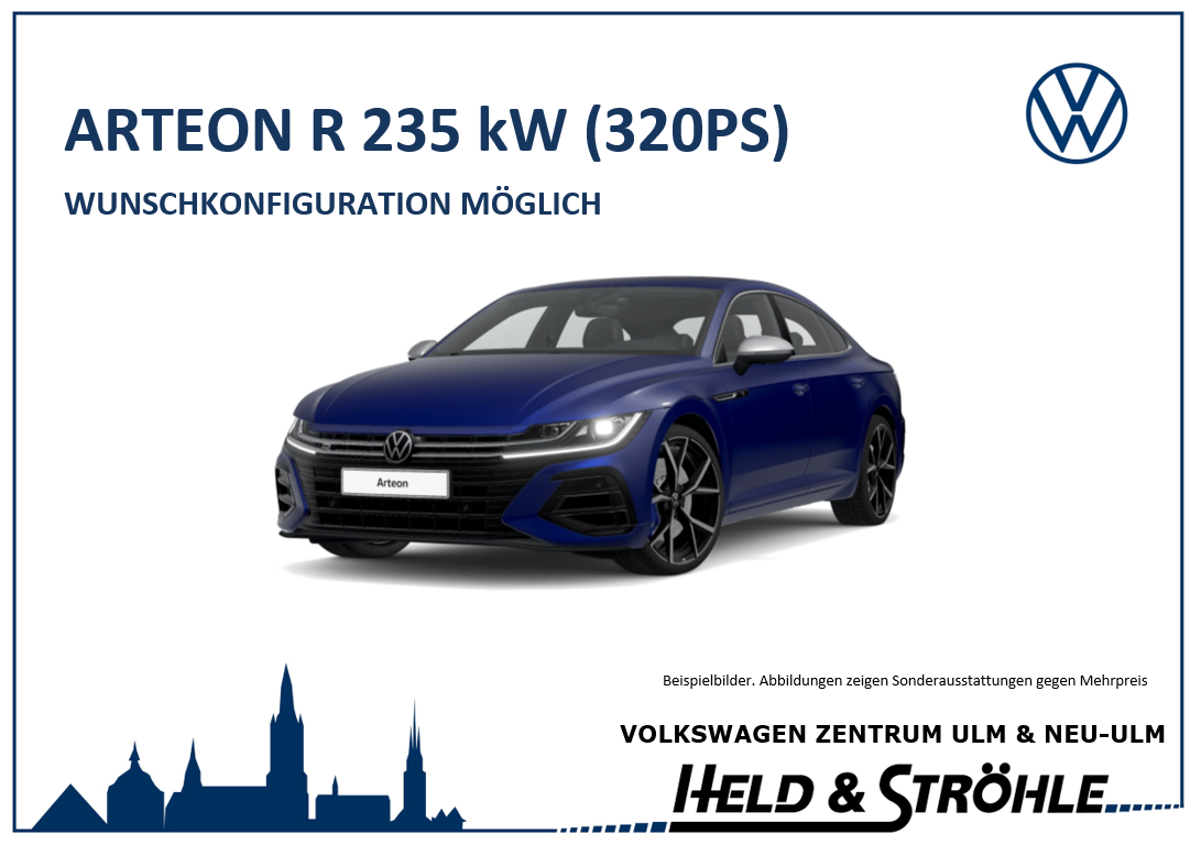 Volkswagen Arteon R 2,0 l TSI OPF 4MOTION 235 kW (320 PS) #NURWERKSAUSLIEFERUNG image