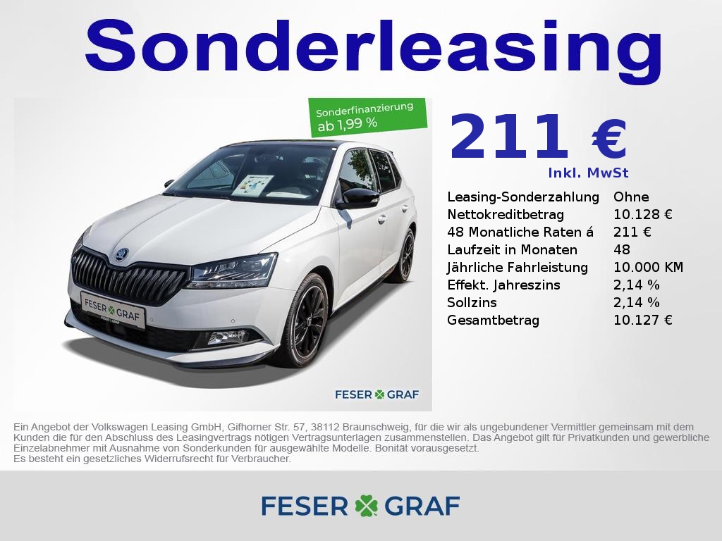 Skoda Fabia 3.Generation  Combi 1.0 TSI Monte Carlo DSG