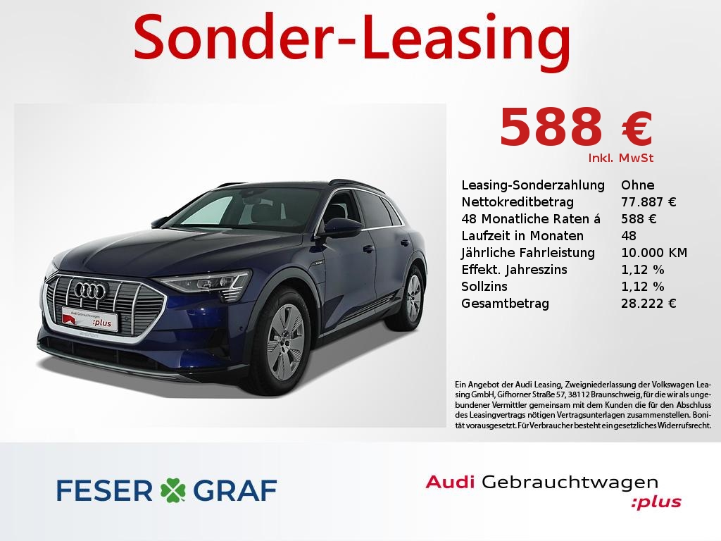 Audi Q4 e-tron FZ Q4 Sportback 40 e-tron edition one geysirblau