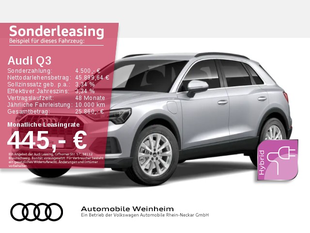 Audi Q3 F3  Sportback 45 TFSI e S line S tronic