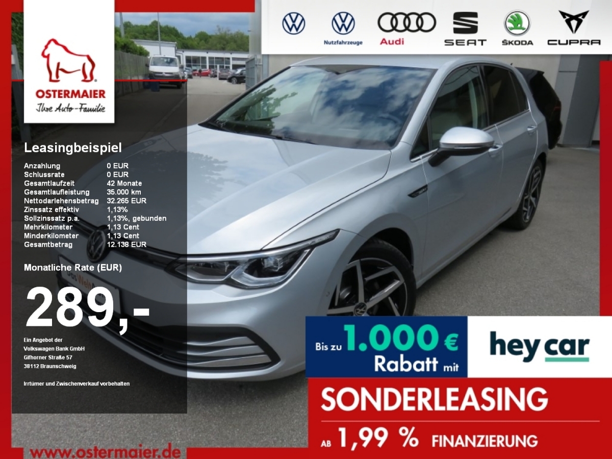 VW Golf VIII  2.0 TDI SCR ACTIVE DSG