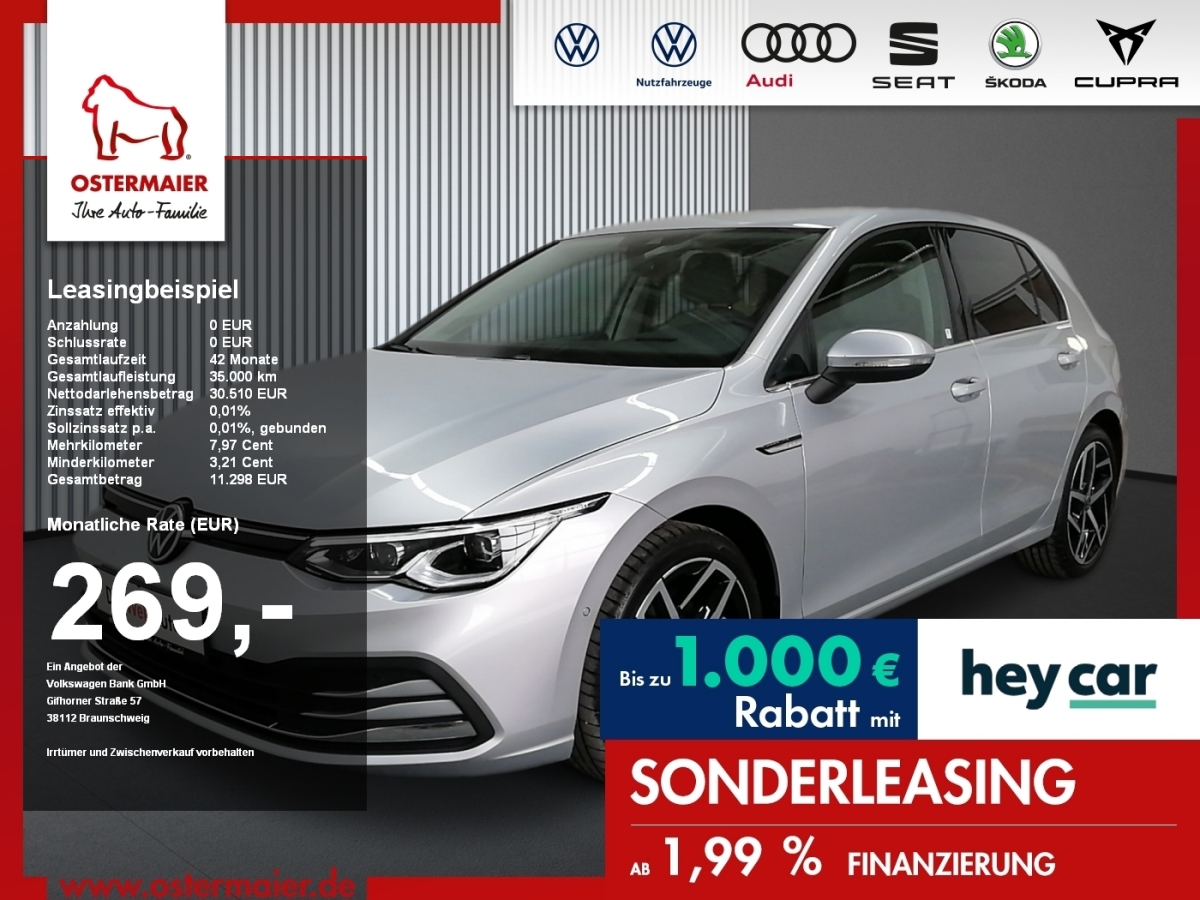 VW Golf VIII  2.0 TDI SCR ACTIVE DSG