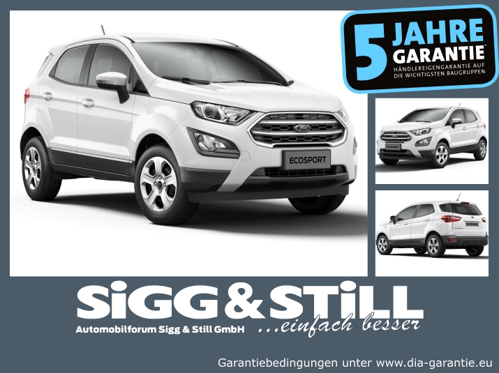 Ford EcoSport Cool&Connect *SOFORT-VERFÜGBAR*KLIMA*BT*TEMP*DAB* image
