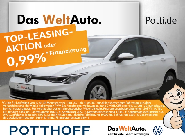 VW Golf VIII  Variant 2.0 TDI SCR Life DSG