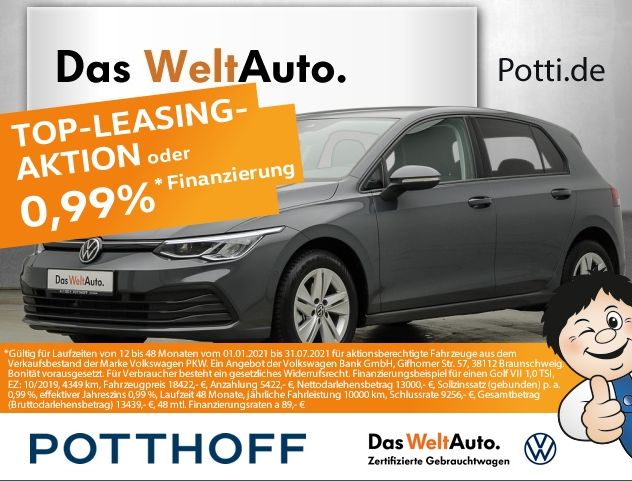 VW Golf VIII  1.5 TSI ACT Life