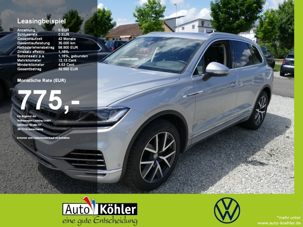 Volkswagen Touareg TDi AHK m. Trailer Assist /Rear View **Sonderleasingbeispiel nur noch bis 31.07.** image